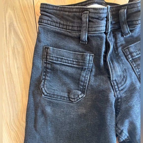 Zara  Girls Jeans. Black.  Wide-Leg Jeans. - Picture 2 of 6